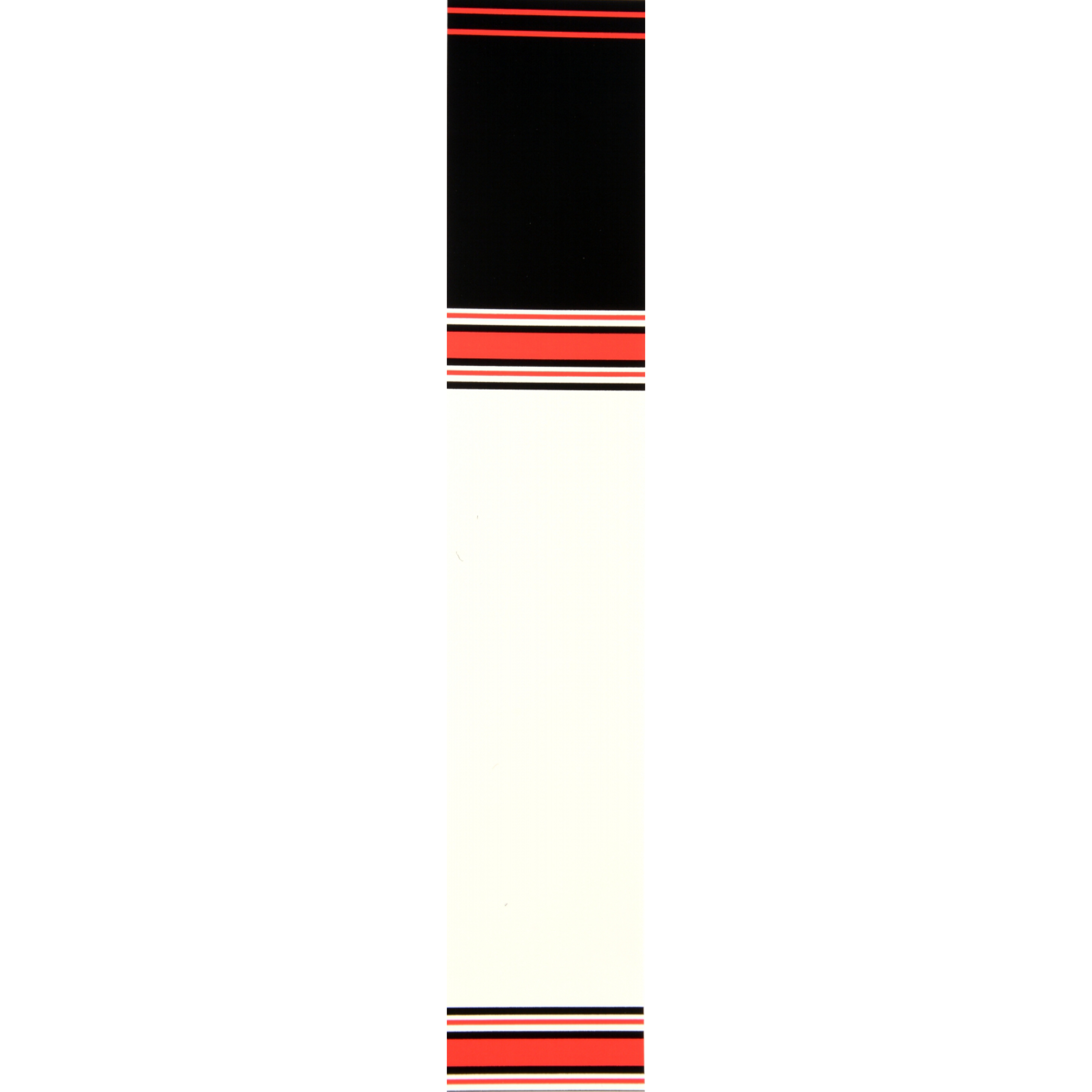 black red white